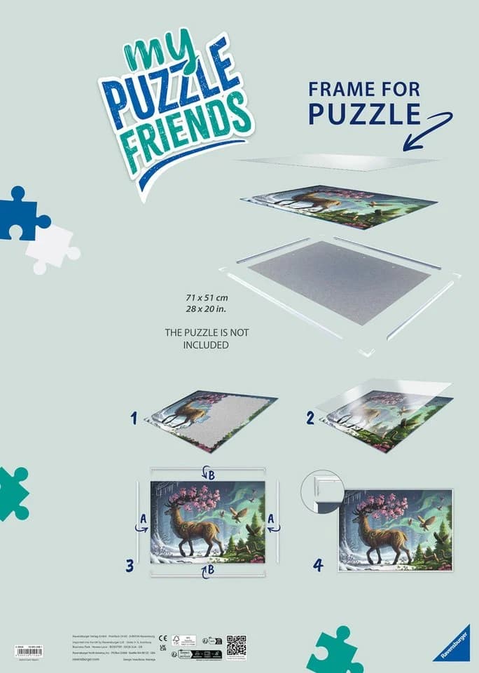 Ravensburger Puzzle-Rahmen Weiß für 1000-Teile Puzzles - Bild 4