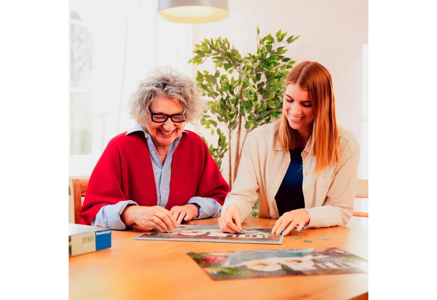 Ravensburger Puzzle Feel Well & Puzzle Briefmarken 200 Teile XL Erwachsene - Bild 3