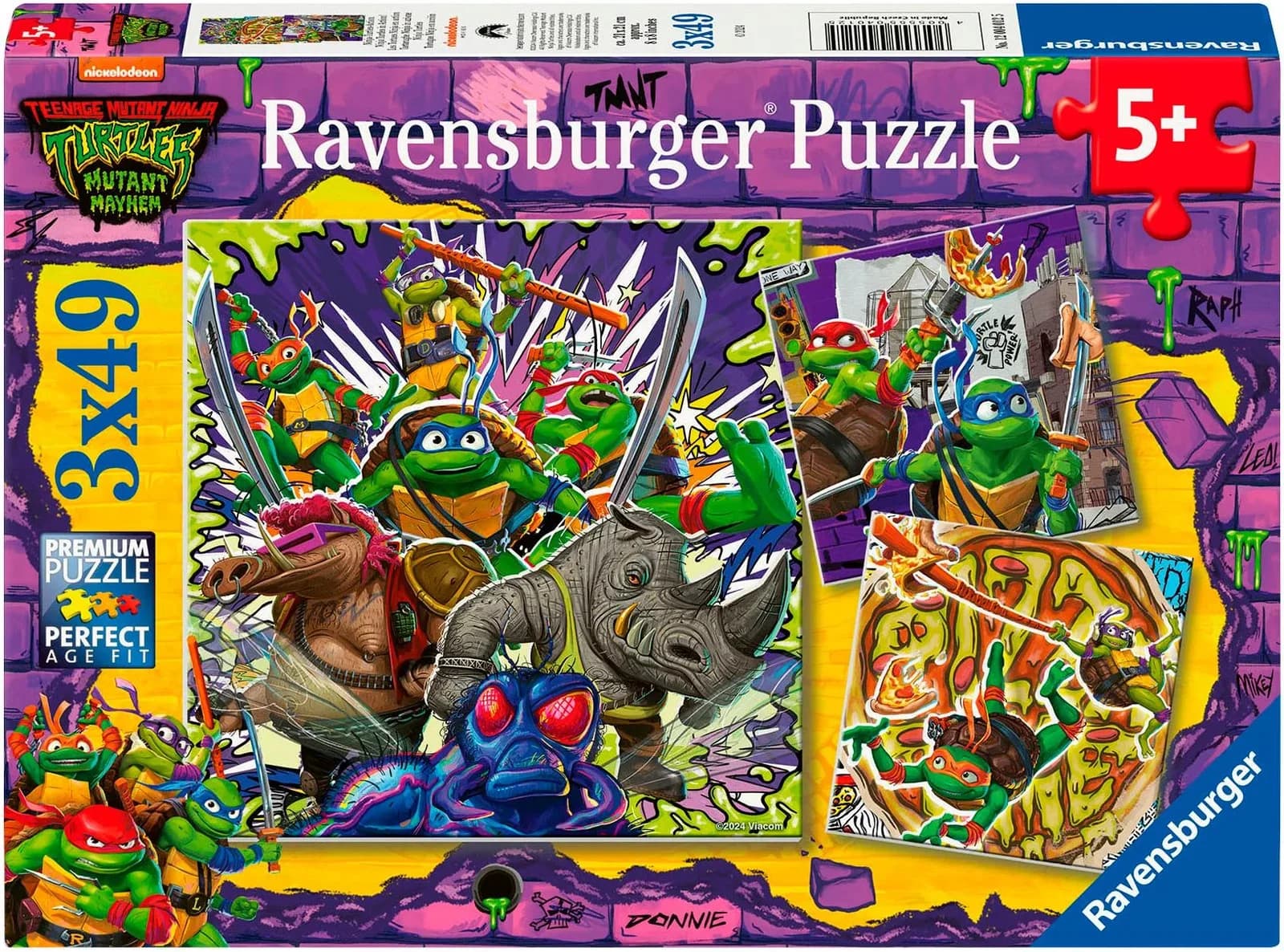 Ravensburger Puzzle Teenage Mutant Ninja Turtles 147 Teile