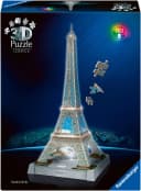 Ravensburger 3D-Puzzle Iconics: Eiffelturm mit Licht, 216 Teile Bild 2