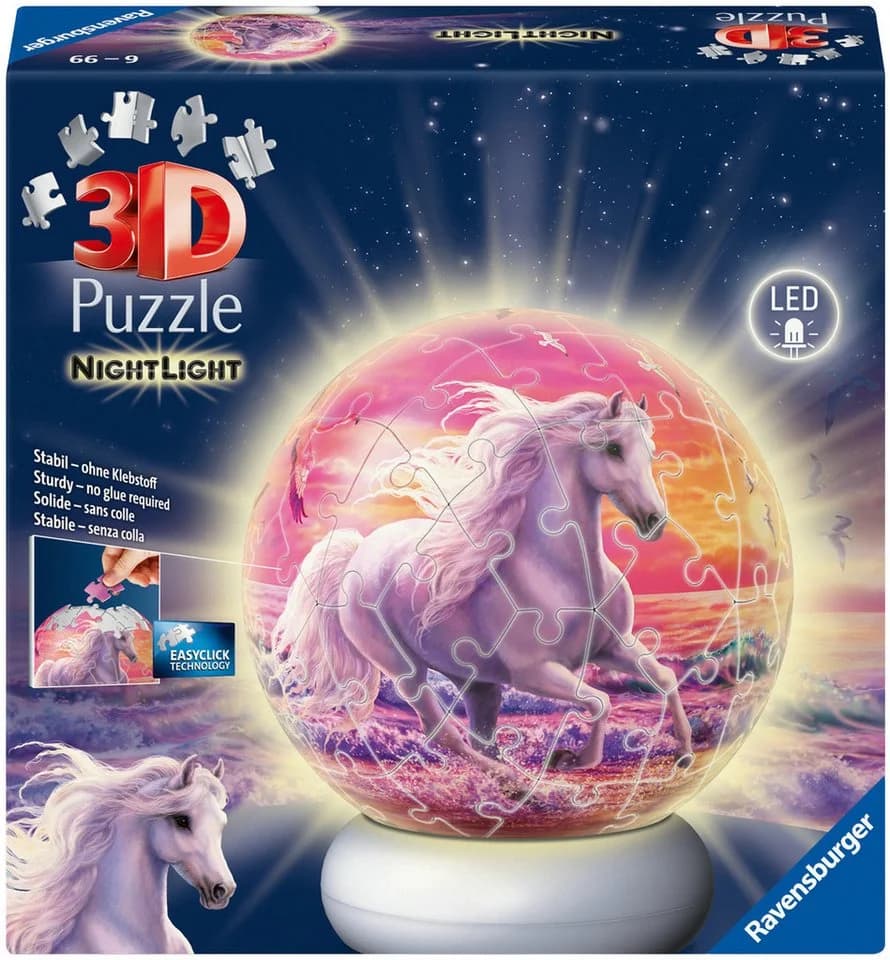 Ravensburger Puzzleball Nachtlicht 72 Puzzleteile beleuchtet - Bild 4