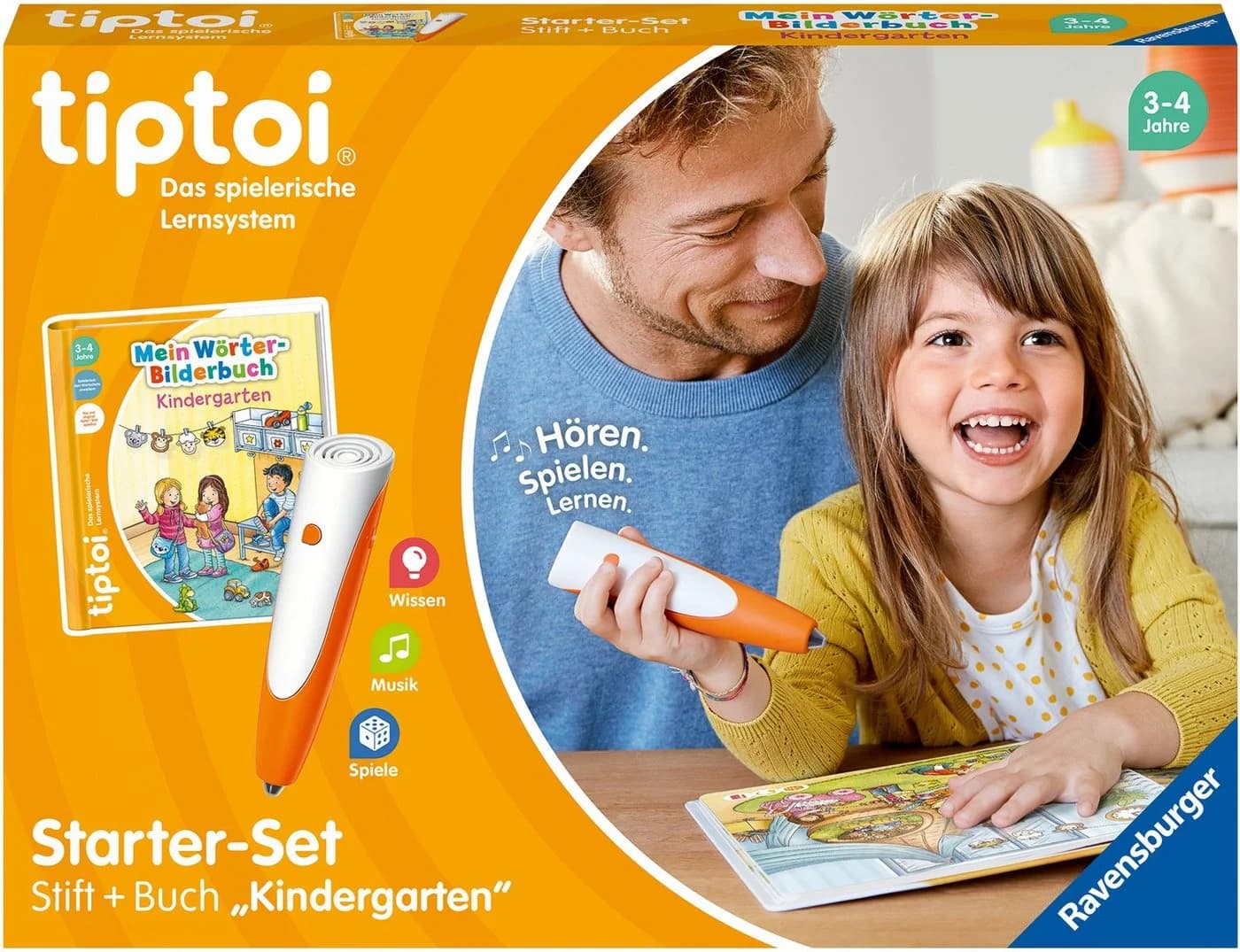 Ravensburger tiptoi Starter-Set: Stift und Wörter-Bilderbuch Kindergarten bunt - Bild 3