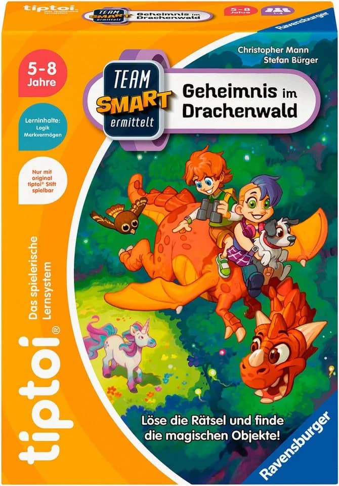 Ravensburger tiptoi Team SMART ermittelt - Geheimnis im Drachenwald - Bild 2