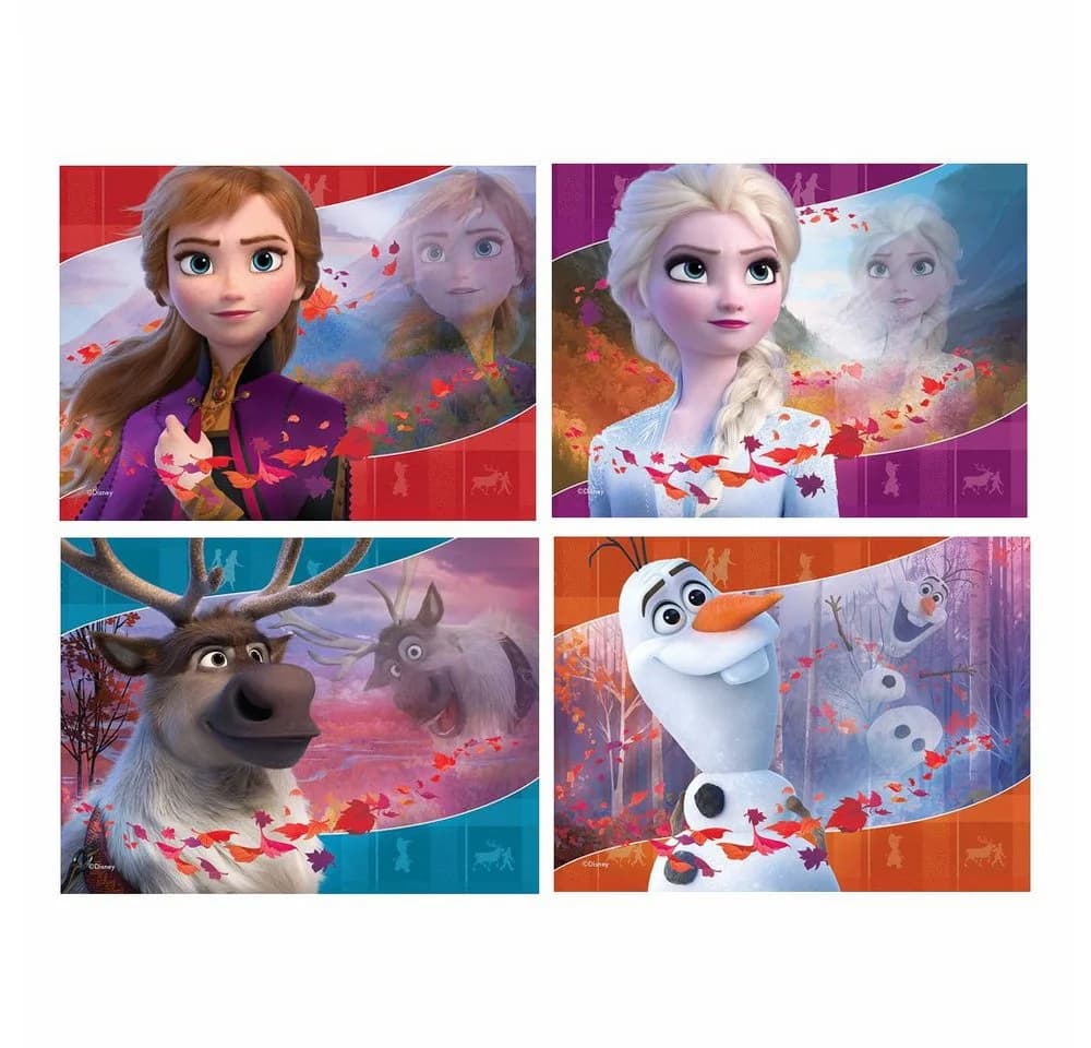 Disney Frozen Puzzle 4 in 1 Kinder Puzzle Box Eiskönigin Ravensburger