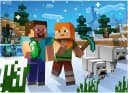 Ravensburger Puzzle Kinderpuzzle 4x100 Teile Minecraft Biome erforschen Bild 4