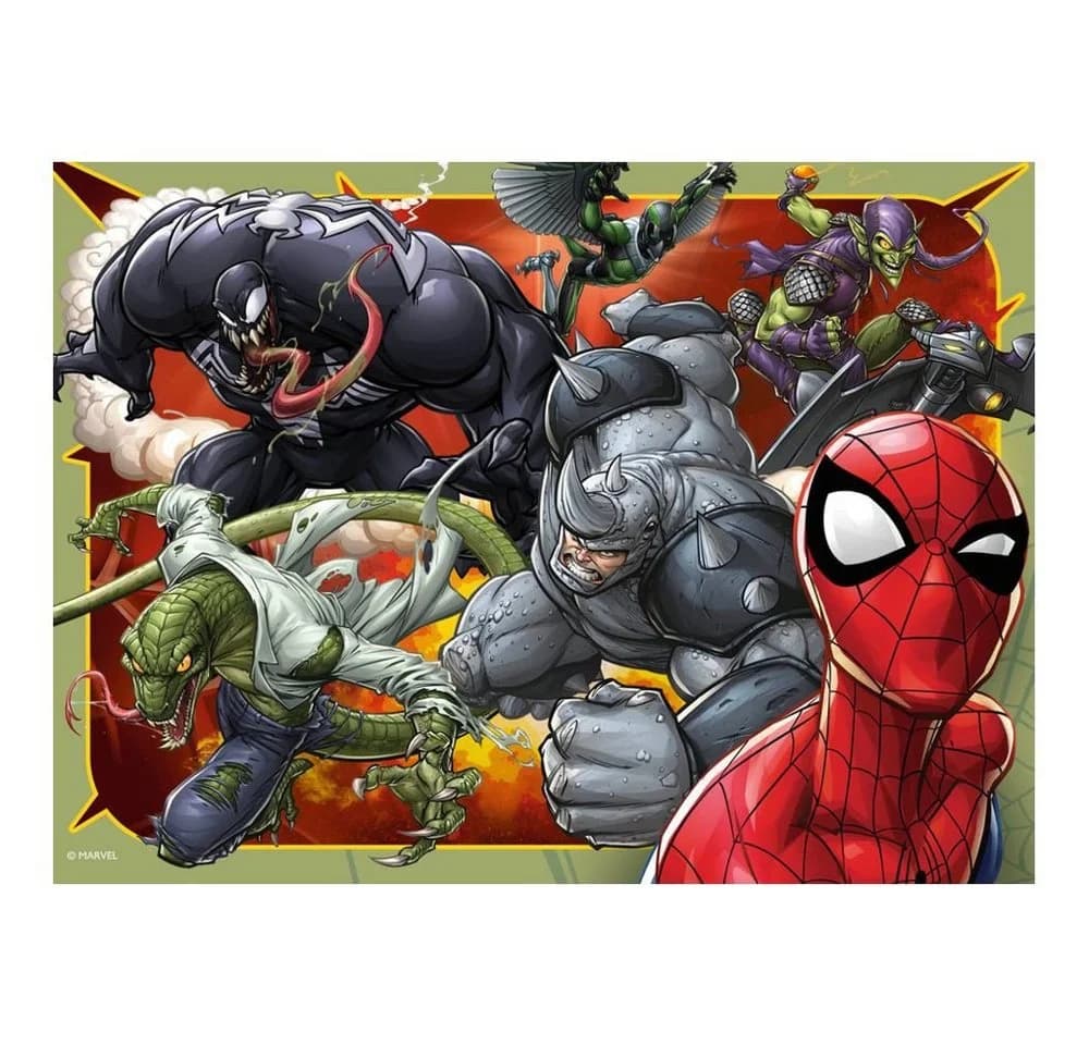 Spiderman Puzzle 4 in 1 Ravensburger Kinder Puzzle 24 Teile - Bild 4