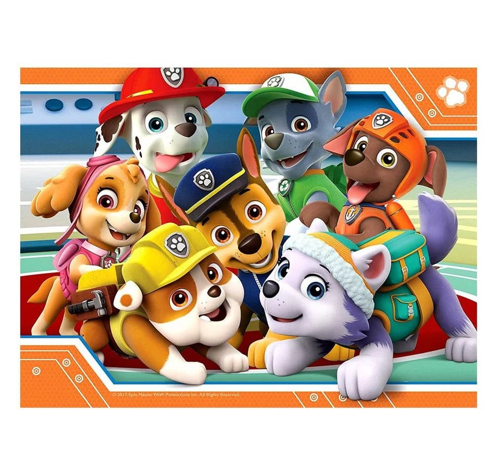 PAW PATROL Puzzle 4 in 1 Kinder Puzzle Box Motiv Freunde Ravensburger - Bild 5