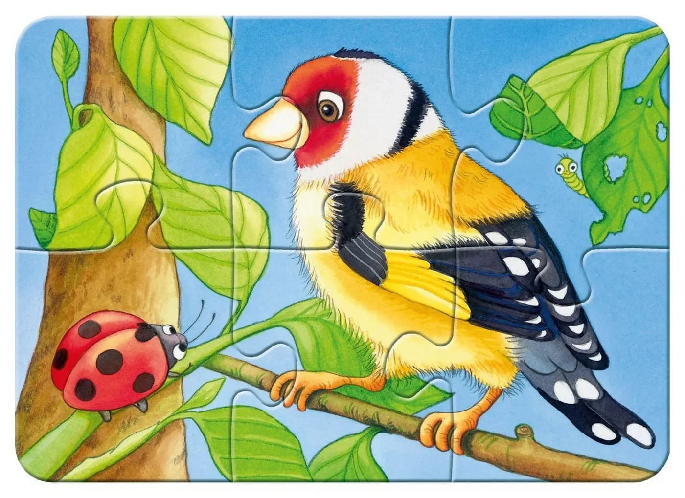 Ravensburger Puzzle Süße Gartenbewohner 4 Motive - Bild 4