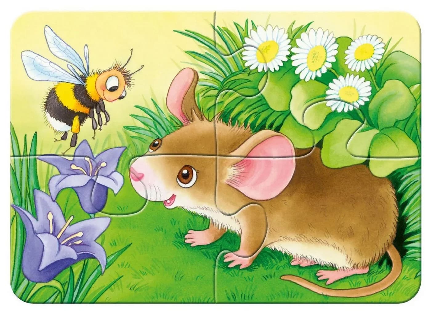 Ravensburger Puzzle Süße Gartenbewohner 4 Motive - Bild 5