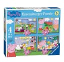 Peppa Pig Puzzle 4-in-1 Ravensburger 24 Teile Bunt Bild 2