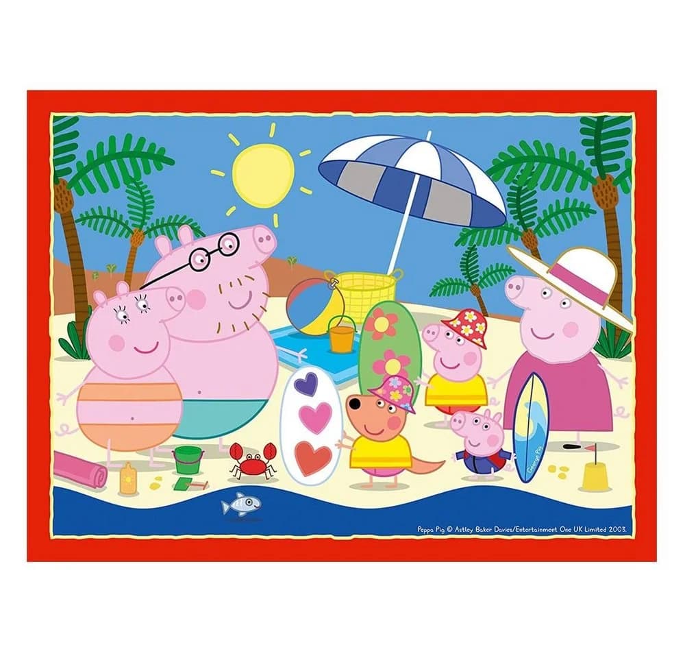 Peppa Pig Puzzle 4-in-1 Ravensburger 24 Teile Bunt - Bild 5