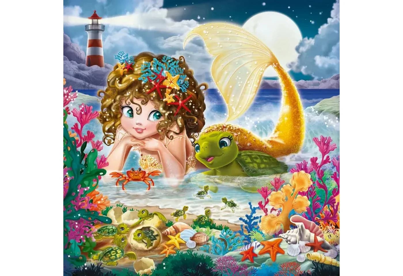 Ravensburger Kinderpuzzle 3x49 Teile Bezaubernde Meerjungfrauen - Bild 4