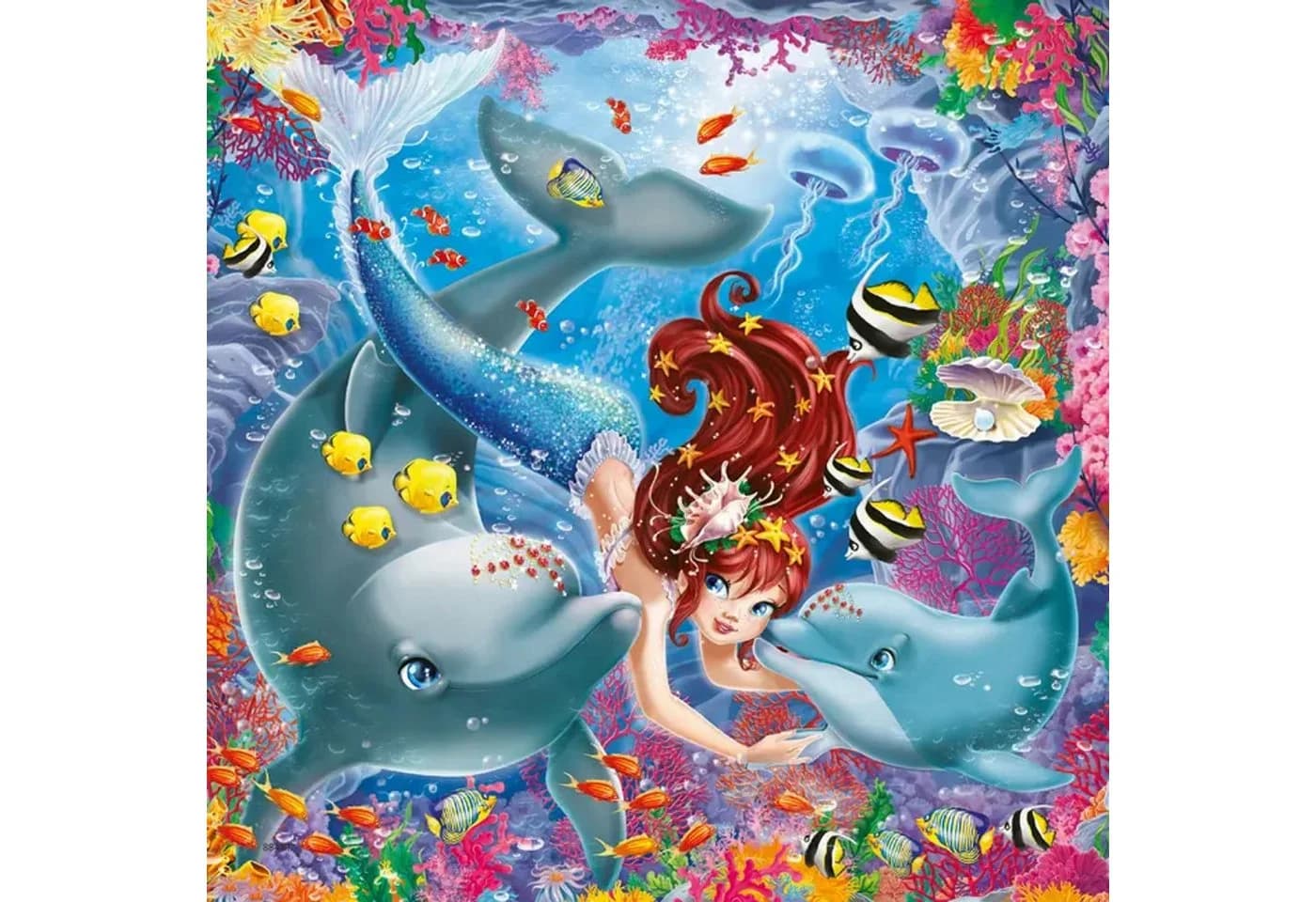 Ravensburger Kinderpuzzle 3x49 Teile Bezaubernde Meerjungfrauen - Bild 5