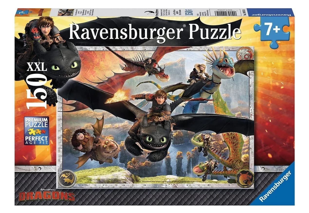 Ravensburger Puzzle Drachenzähmen leicht gemacht 150 Teile - Bild 2