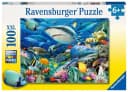 Ravensburger Puzzle Kinderpuzzle 100 XXL Teile - Riff der Haie Bild 2