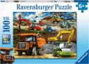 Ravensburger Puzzle 100 XXL Teile Baufahrzeuge Kinderpuzzle Bild 1