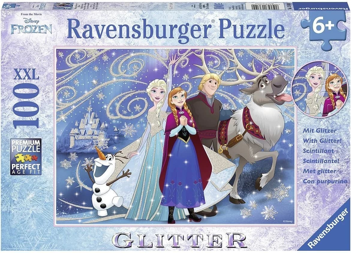 Ravensburger Puzzle Disney Frozen Glitzernder Schnee 100 Teile - Bild 2