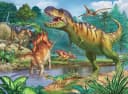 Ravensburger Puzzle Welt der Dinosaurier 100 Teile XXL Bild 1