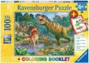 Ravensburger Puzzle Welt der Dinosaurier 100 Teile XXL Bild 2