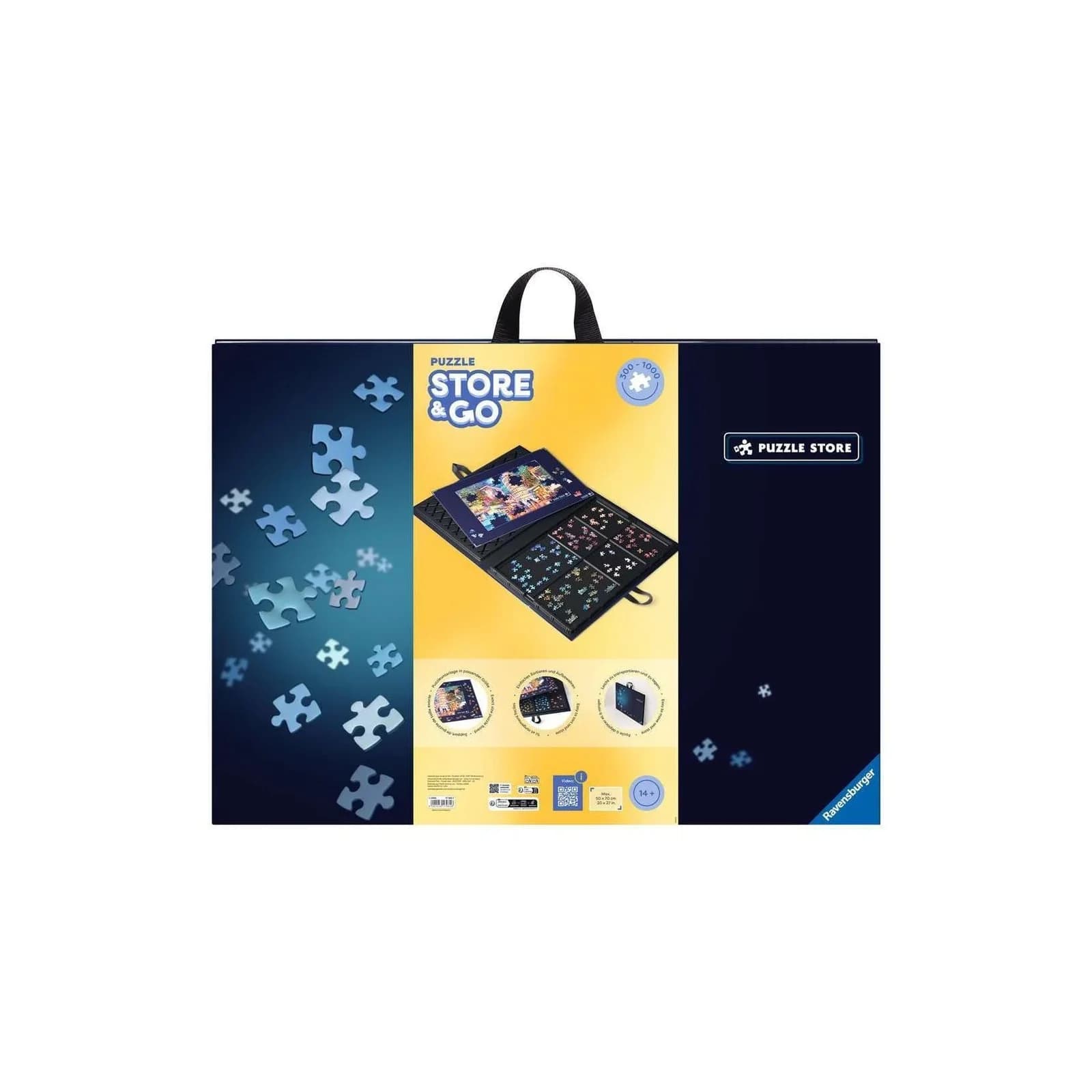 Ravensburger Puzzle Mappe 1000 Teile Sortierbox mit Unterlage