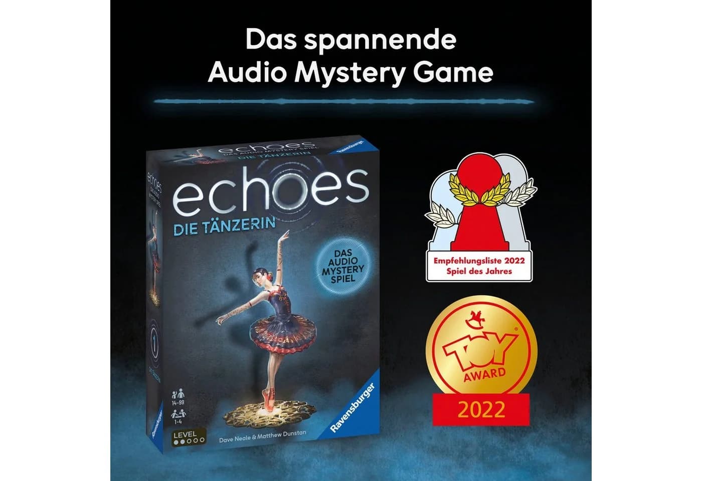 Ravensburger Spiel echoes, Die Tänzerin, Audio Mystery Spiel