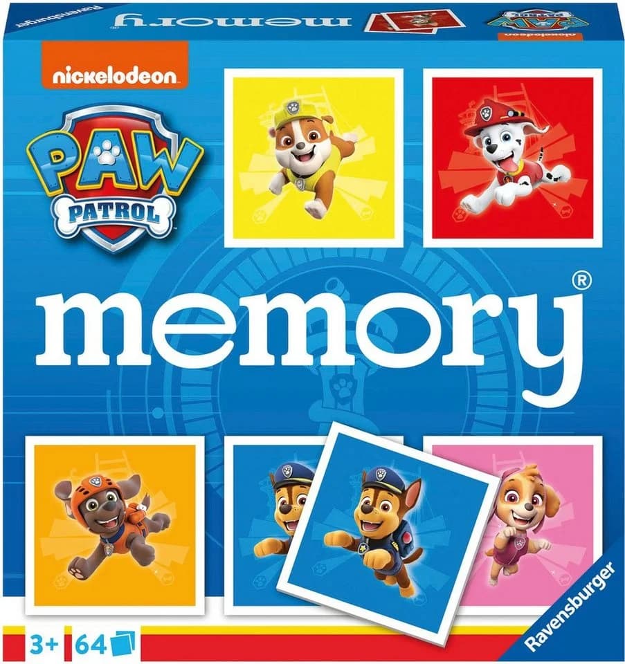 Ravensburger memory® PAW Patrol Kinderspiel Bunt Pappe - Bild 3