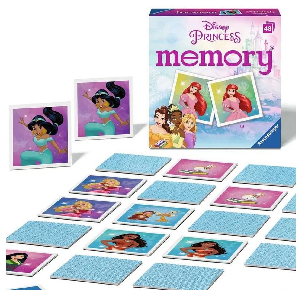 Disney Mini Memory® Princess 48 Bildkarten Ravensburger Spiel - Bild 3