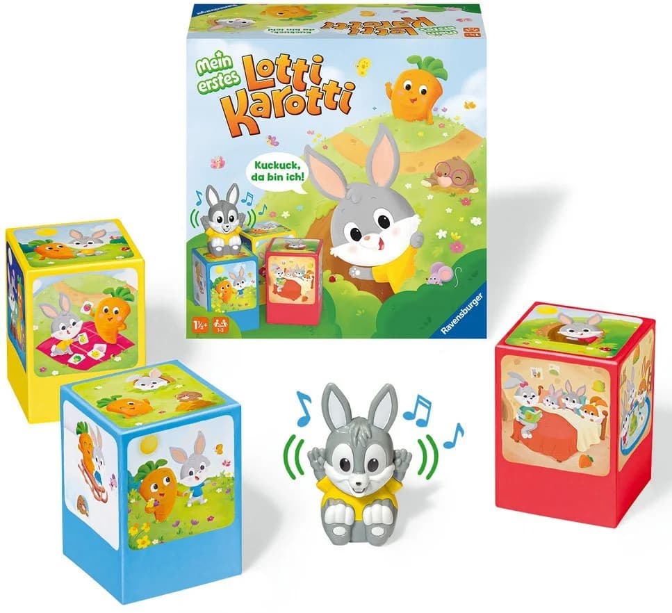 Ravensburger Spiel Mein erstes Lotti Karotti Bunt Kinder Spiel Made in Europe - Bild 2