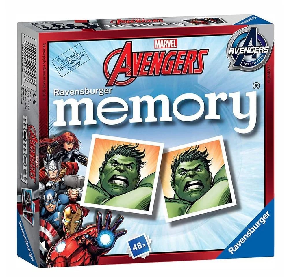 MARVEL Mini Memory Spiel 48 Bildkarten Ravensburger Avengers - Bild 2