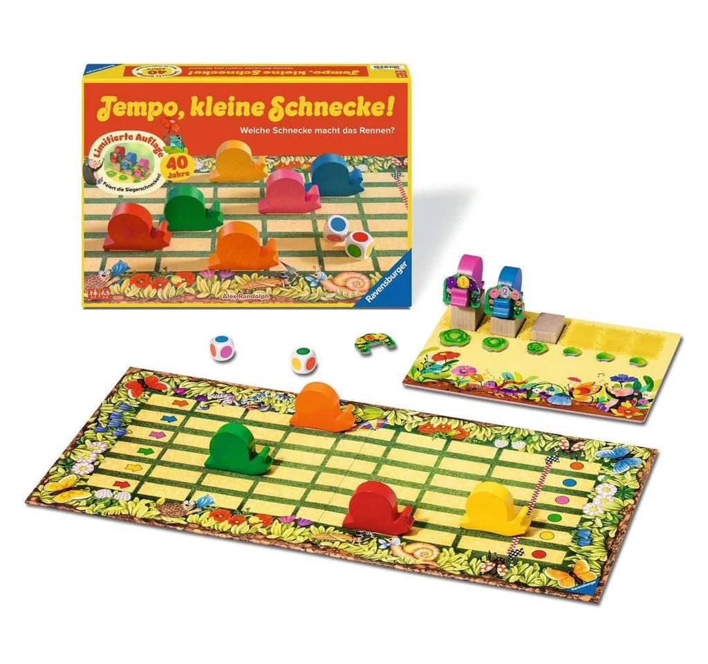 Ravensburger Tempo, kleine Schnecke! 40 Jahre Jubiläumsausgabe Kinderspiel - Bild 3