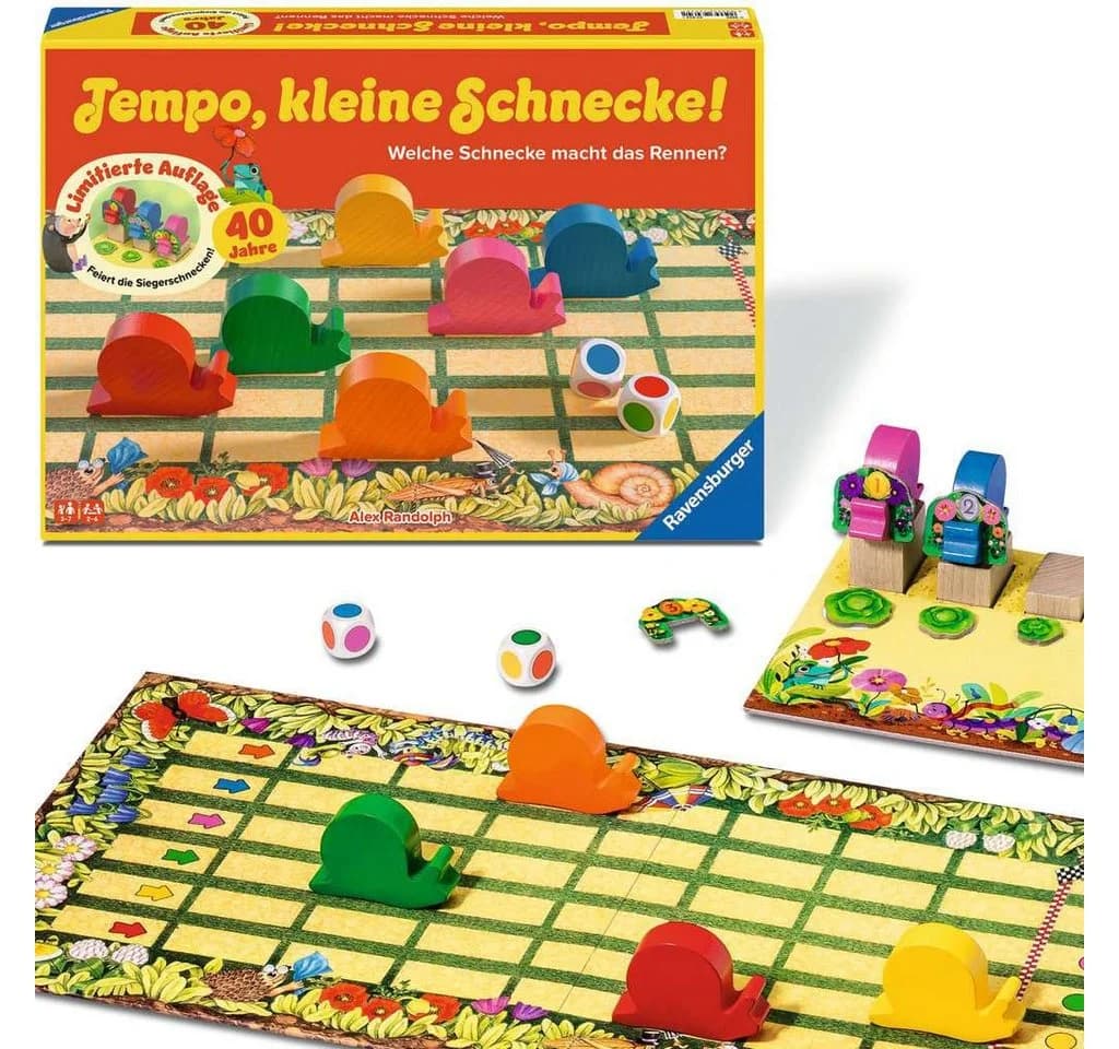 Ravensburger Tempo, kleine Schnecke! 40 Jahre Jubiläumsausgabe Kinderspiel - Bild 4