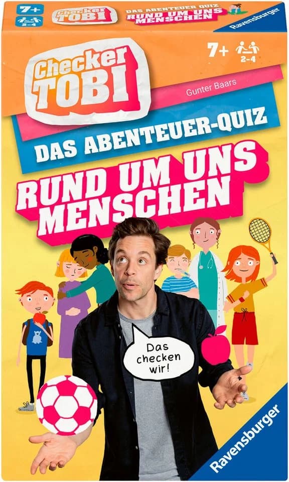 Ravensburger Spiel Checker Tobi: Rund um uns Menschen - Bild 2