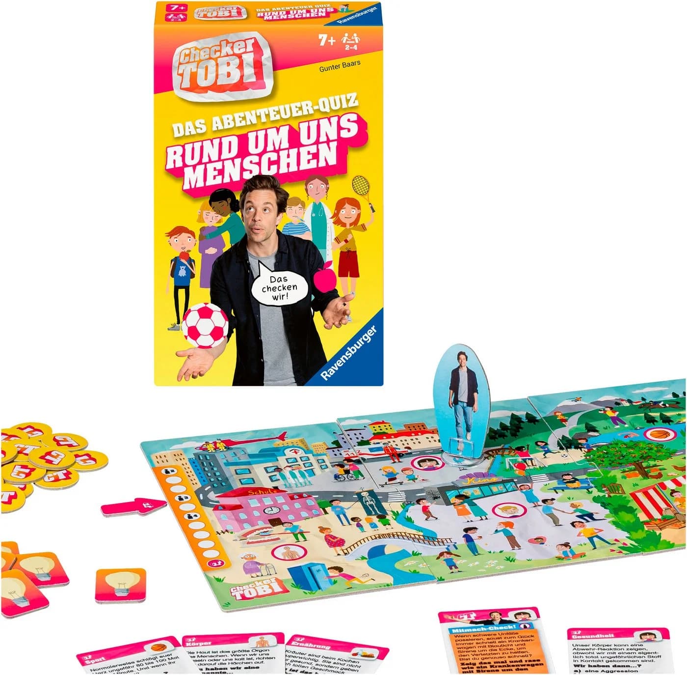 Ravensburger Spiel Checker Tobi: Rund um uns Menschen - Bild 3