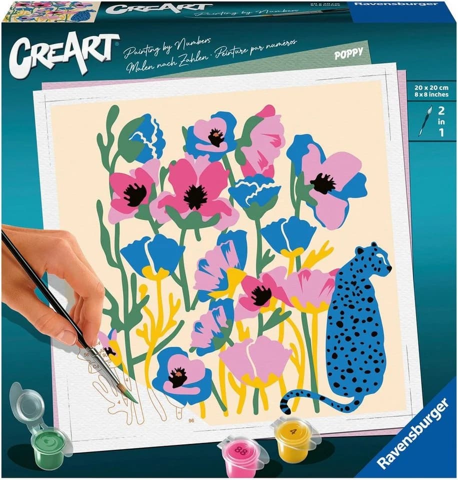 Ravensburger Spiel Bunte Mohnblumen - Malprojekt für Erwachsene - Bild 2