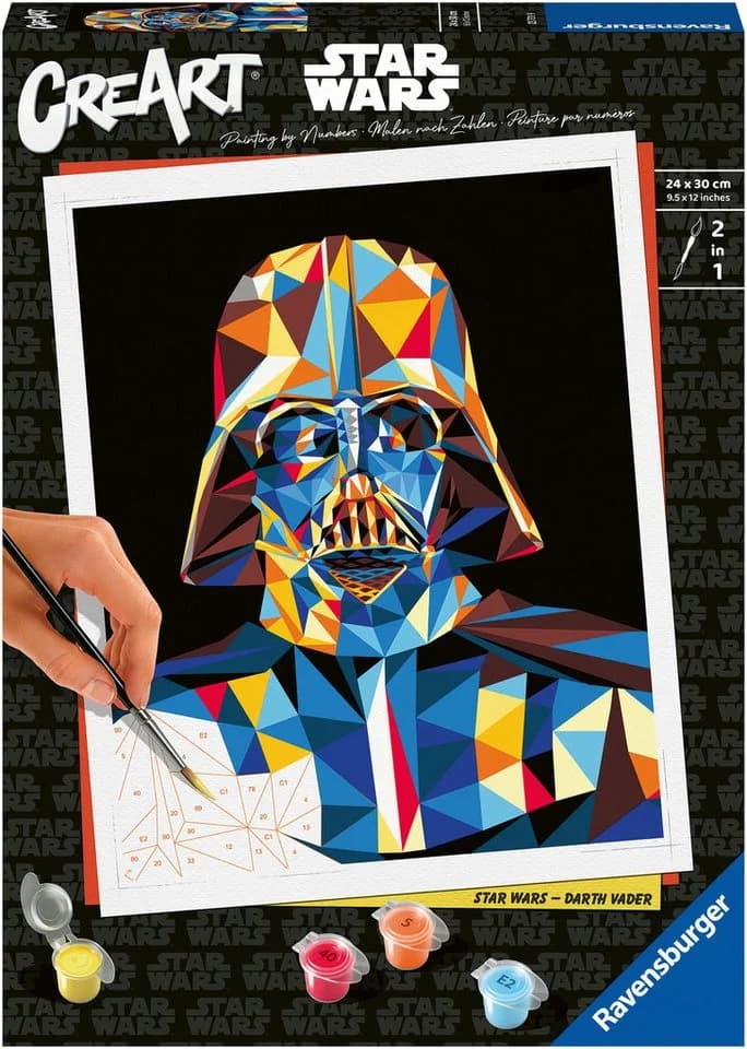 Ravensburger Malen nach Zahlen CreArt Star Wars Darth Vader - Bild 2