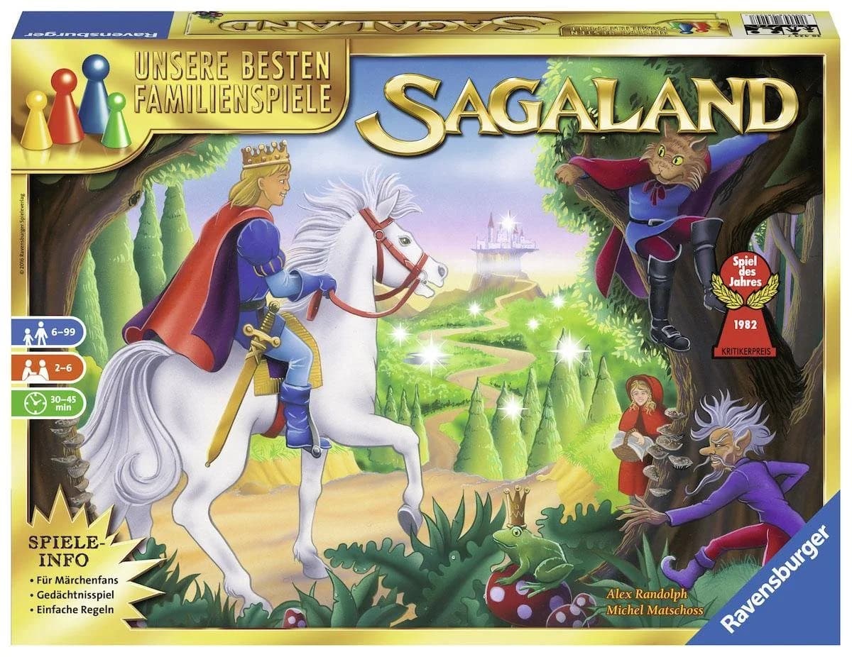 Ravensburger Sagaland Gesellschaftsspiel Bunt Made in Europe - Bild 2