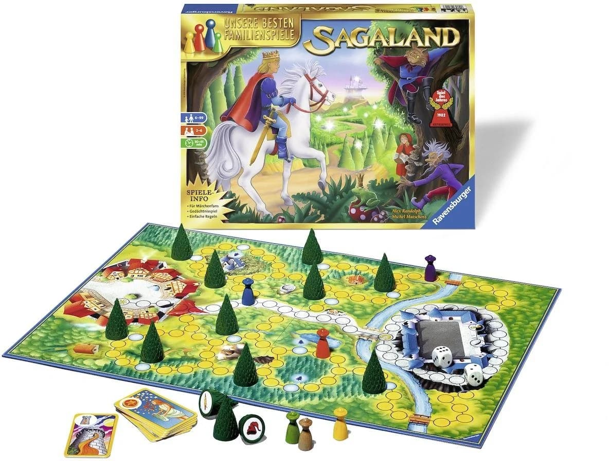 Ravensburger Sagaland Gesellschaftsspiel Bunt Made in Europe - Bild 3