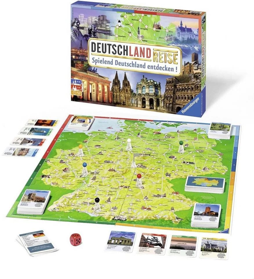 Ravensburger Brettspiel Deutschlandreise Made in Europe - Bild 3