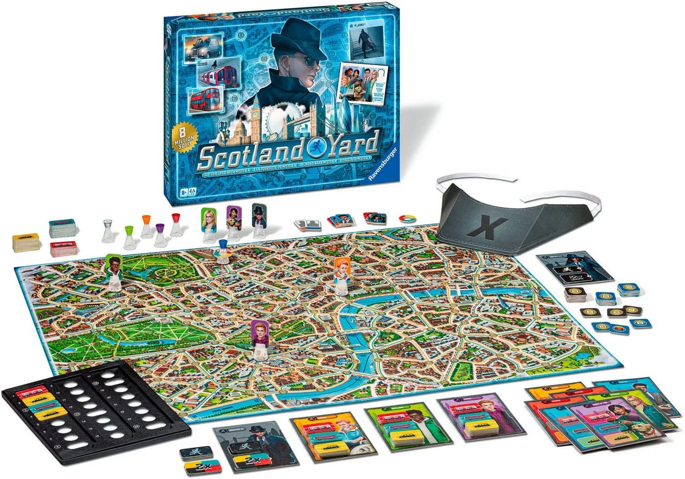 Ravensburger Spiel Scotland Yard - Detektivspiel mit 6 Figuren - Bild 2
