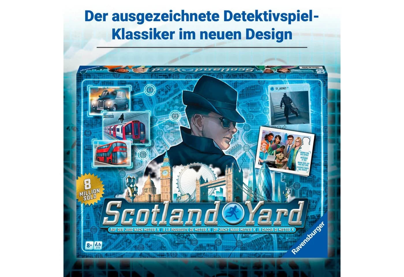 Ravensburger Spiel Scotland Yard - Detektivspiel mit 6 Figuren - Bild 3