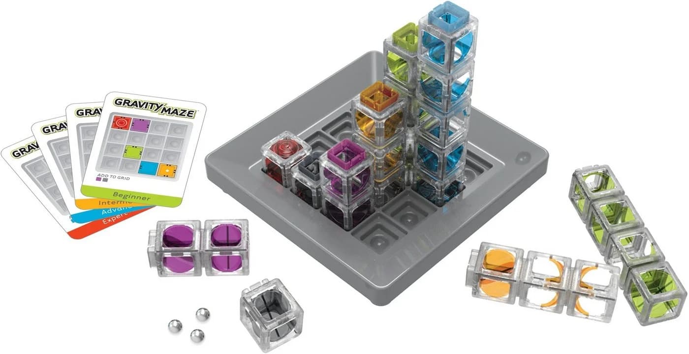 Thinkfun® Spiel Gravity Maze, Denkspiel - Kugelbahn-Logikspiel - Bild 5