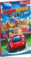 Thinkfun® Spiel Rush Hour® World Tour - Magnetisches Reise-Knobelspiel Bild 1