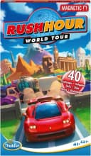Thinkfun® Spiel Rush Hour® World Tour - Magnetisches Reise-Knobelspiel Bild 2