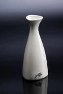 Sandra Rich Porzellan Vase Triangle Creme-Weiß Bild 1