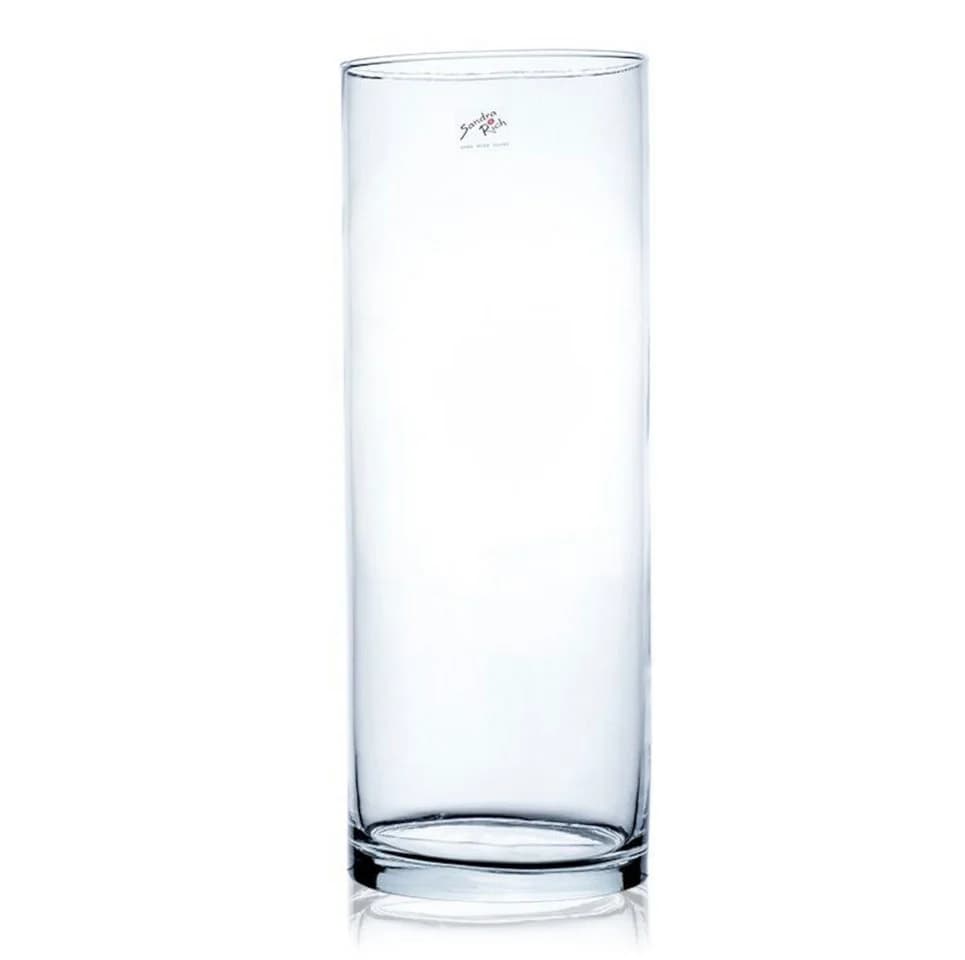 Sandra Rich Dekovase Cyli Hot Cut Glas Transparent - Bild 2