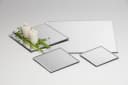 Sandra Rich Kerzentablett Spiegelplatte Mirror eckig Glas Bild 1
