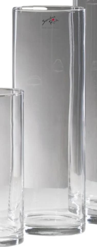 Sandra Rich Vase CYLI Zylindrische Glasvase 10 cm - Bild 2