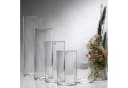 Sandra Rich Dekovase Cyli Hot Cut Glas Transparent Bild 1