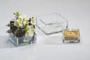 Sandra Rich Teelichthalter Glas Schale Clear Bild 3
