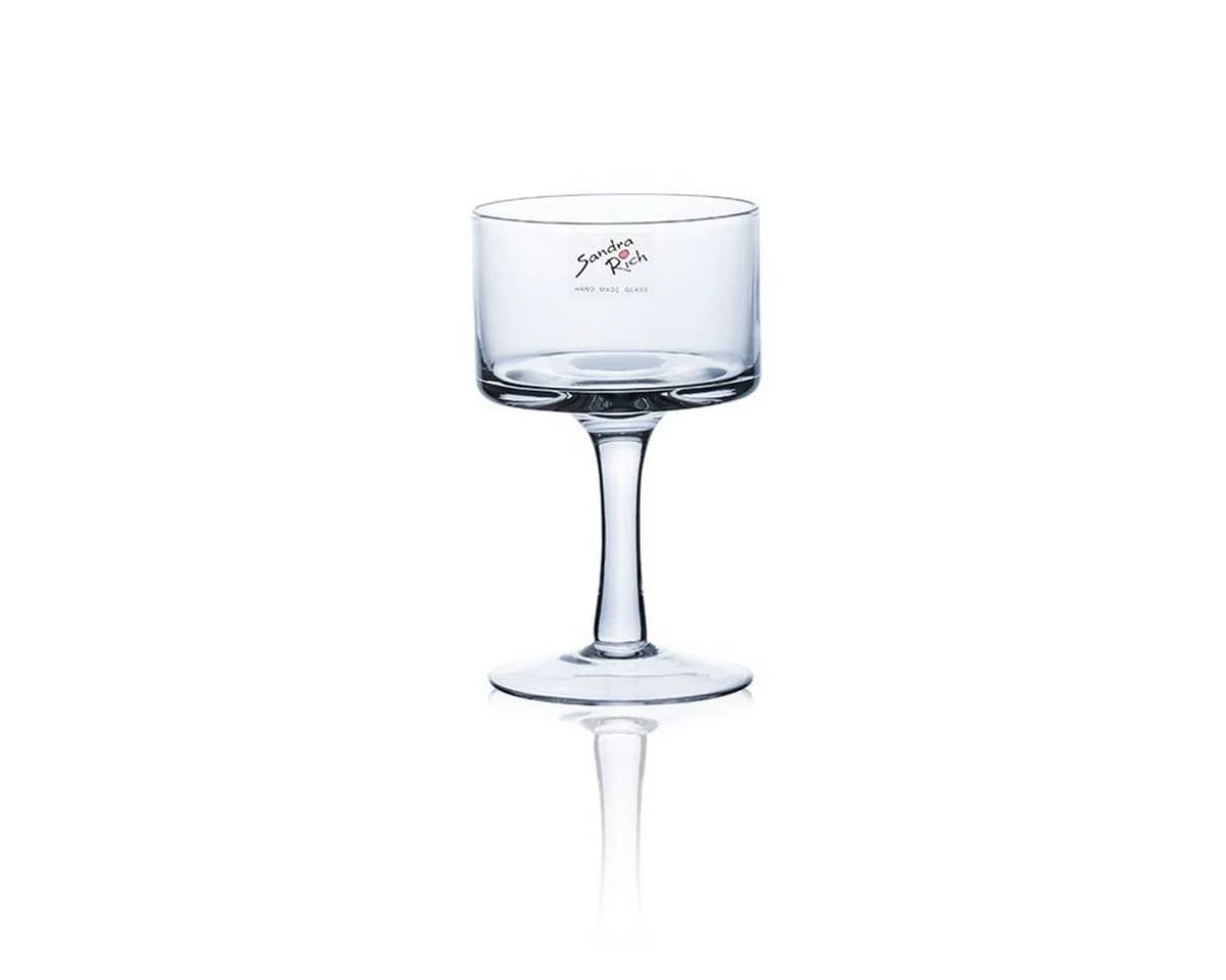 Sandra Rich Teelichthalter Glas Transparent mit Fuß - Bild 2